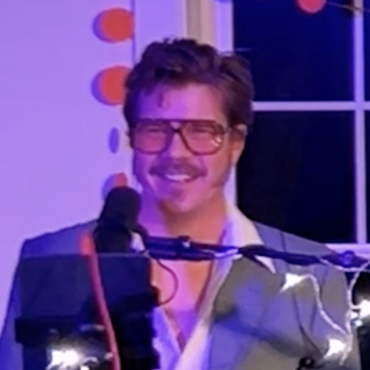 2026.03.14 Live Show Thumbnail - picture of frontman, bryan.